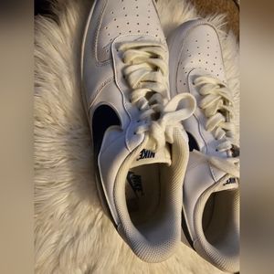 NIKE AIR FORCE 1 07 WHITE/DEEP ROYAL 2018 sz. 11